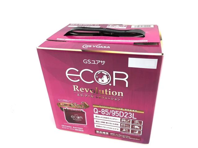 GSユアサ ER Q-85 / 95D23L ECO.R Revolution 国産車バッテリー アイドリングストップ車対応 GS YUASA ジーエスユアサの通販は
