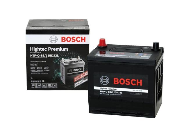 BOSCH (ボッシュ)ハイテックプレミアム 国産車 アイドリングストップ車/充電制御車/標準車 バッテリー HTP-Q-85/115D23L