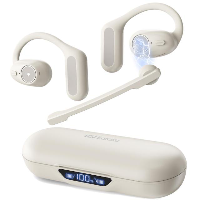 オープンイヤーイヤホン Bluetooth Earaku ワイヤレスイヤホン 2025音質特化・新次元のオープン型 EARAKU (イアラク) オープン