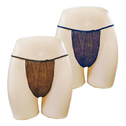 【あす着】【業務用】【使い捨て】【個包装】ペーパー Tバックショーツ(paper T back shorts) フリーサイズ × 1000個セット - エステ、脱毛などの施術時、入院、介護等に便利な使い捨て紙パンツ。透けにくい不織布使用。【送料無料】 あす着】【業務用】【使い捨て】【個包装】ペーパー Tバックショーツ
