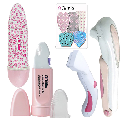 ◆【即日発送】V-Zone Heat Cutter any(エニィ) (2Way・Stylish選択)xラヴィアi、S ラインシェーバー、アンダースタイルガイドフルセット ※完全包装でお届けします【ビキニライン専用ヒートカッター】 ◇【即日発送】V-Zone Heat Cutter any(エニィ) (2Way・Stylish選択)x