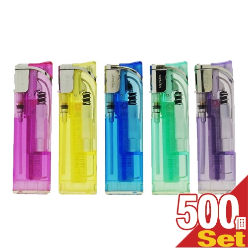 タイメリージャパン MENAM(メナム) スライド式電子ライター ×500個セット - スリム形状の2段階着火方式 使い捨てライター、スライド式ライター。【業務用】【荷重式電子ライター】【送料無料】【DT】の通販はライター