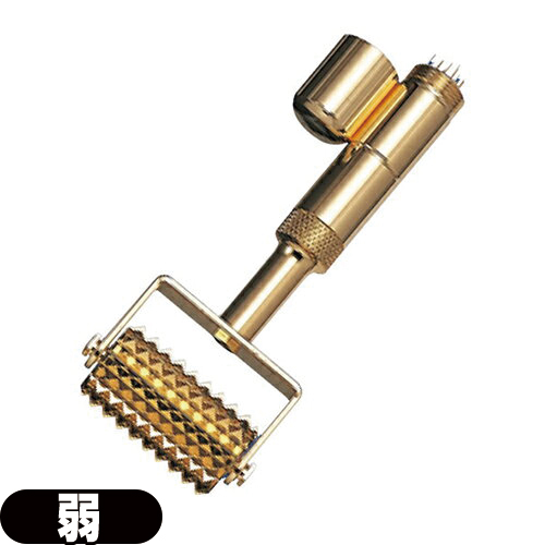 【あす着】【ネコポス】カナケン ローラー付集毛鍼(しゅうもうしん)ゴールド 弱刺激(ローラー鍼・ローラー針)(集毛針)【正規代理店】【小児鍼(しょうにしん)】【送料無料】の通販は