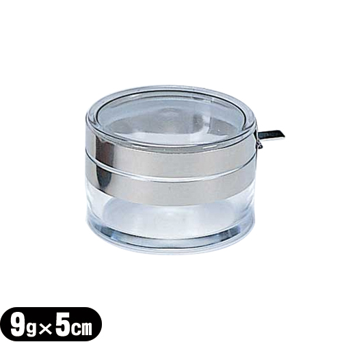 綿球入(ガラス透明)(SA-327) 9×5cm