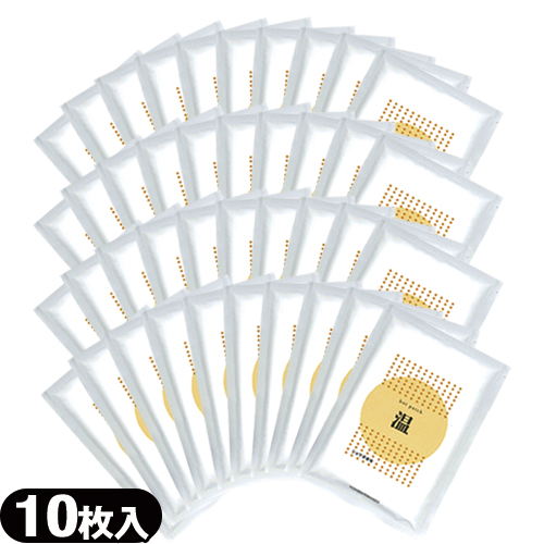 【あす着】ホットパッチ 10×14cm(10枚入り) ×40袋 - ピリピリ感が少なく芯から温かさを感じる温湿布【ショウガ粉末使用】【送料無料】