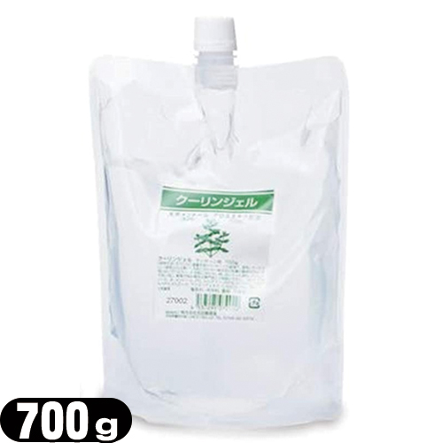 【あす着】 クーリンジェル 業務用 詰替えパック700g - アロエエキスを配合し、保湿効果を高めてあります。テーピングの上からでもご使用いただけます。【メントール使用】