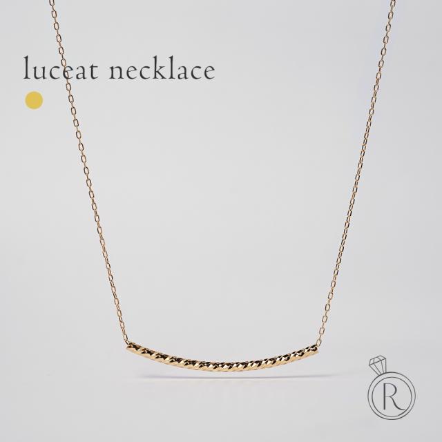 K18 ルーチェット ネックレス レディース 地金 首飾り 女性用 18K 18金 ゴールド カット パイプ ライン ペンダントネックレス rpa720021の通販は