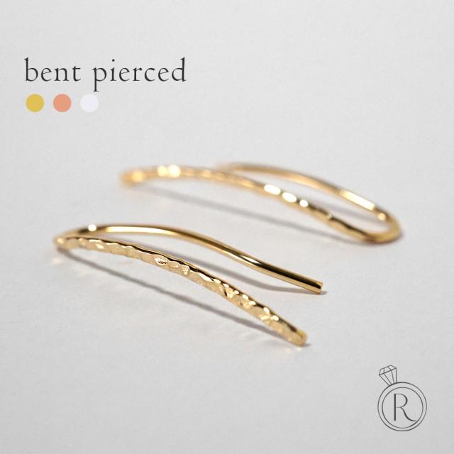 K18 ベント ピアス レディース イヤーフック イヤークリップ フェイクピアス イヤーカフ イヤーフィット ボディーピアス 軟骨 地金 女性用 RAPA ラパ 送料無料の通販は 20,700円