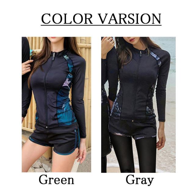 長袖ラッシュガード 5点セット 水着 フィットネス ヨガ 体系カバー M 楽天市場】フィットネス 水着 レディース 体型カバー 5点上下セット