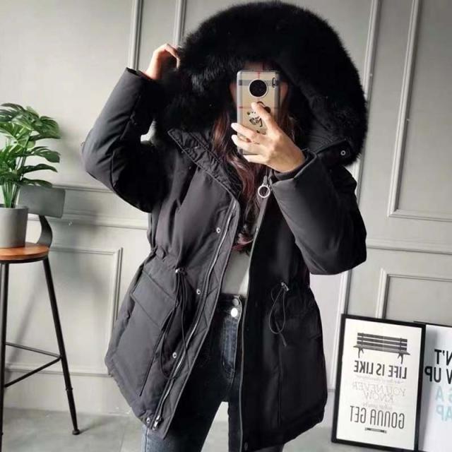 【2024年新作】ファー付きミドル丈ダウンコートの通販は 8,900円