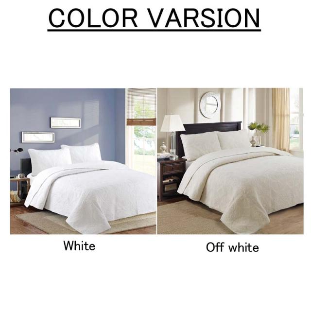 ベッドスプレッド ベッドカバー マルチカバー ブランケット　コットンキルトの通販は