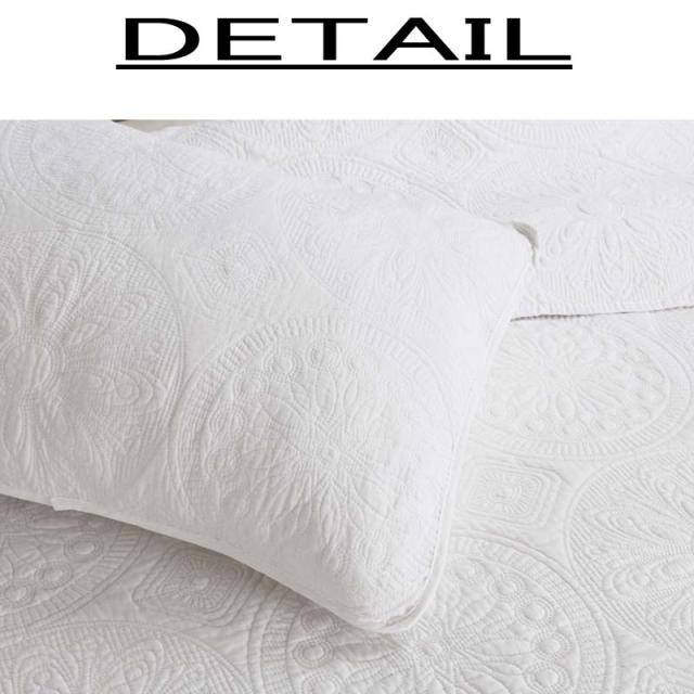 ベッドスプレッド ベッドカバー マルチカバー ブランケット　コットンキルトの通販は