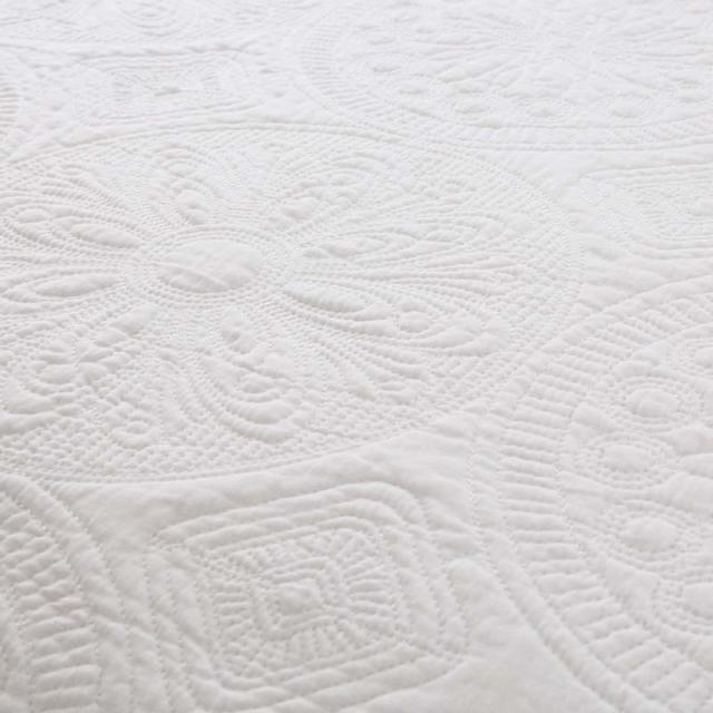 ベッドスプレッド ベッドカバー マルチカバー ブランケット　コットンキルトの通販は