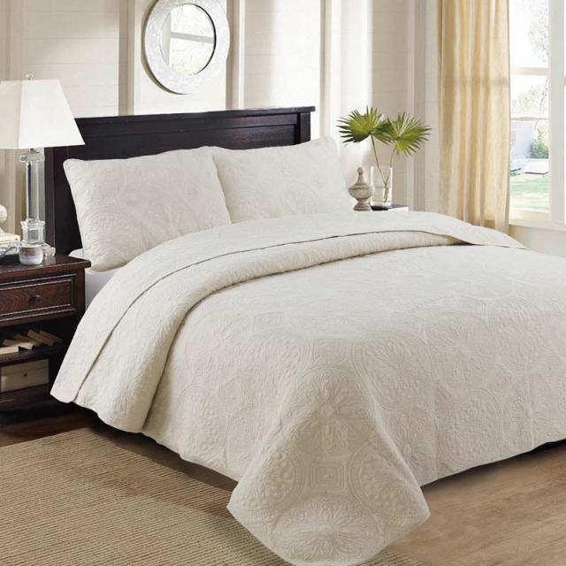 ベッドスプレッド ベッドカバー マルチカバー ブランケット　コットンキルトの通販は