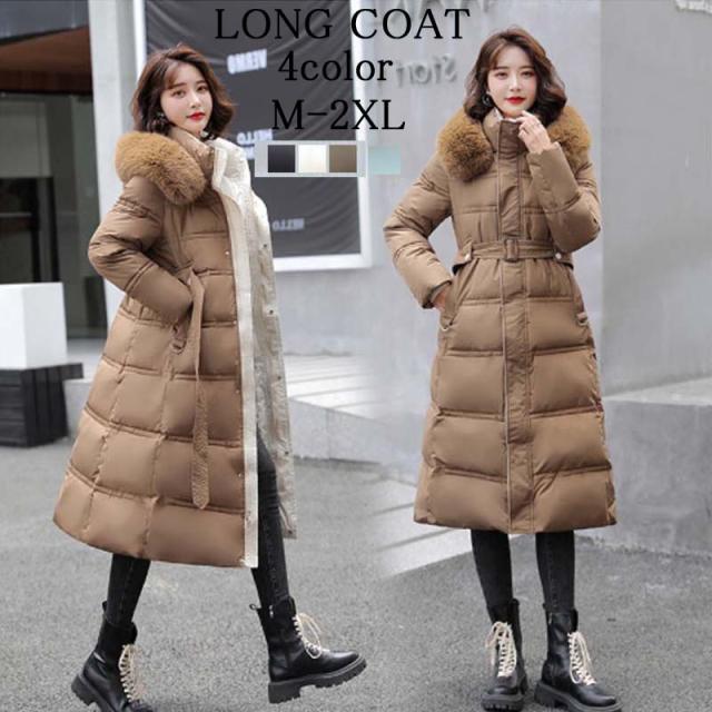 中綿コート 綺麗目　アウター 前開き 暖かい 防寒 通勤　 レディース 冬 ダウンコート　韓国　の通販は 8,980円