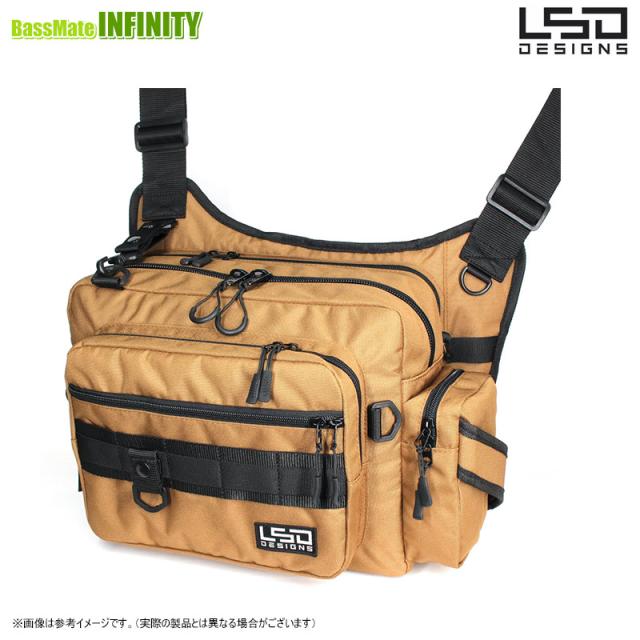 ●LSDデザイン　ワンショットサイドダブル コーデュラコヨーテブラウン