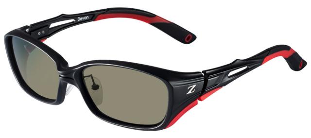 ●ゼクー Zeque　デヴォン F-1990 マットブラック/レッド(TVS)