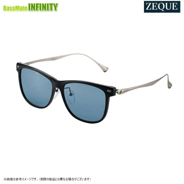 ●ゼクー Zeque　ジョニー F-2223 マットブラック/シルバー(マスターブルー)