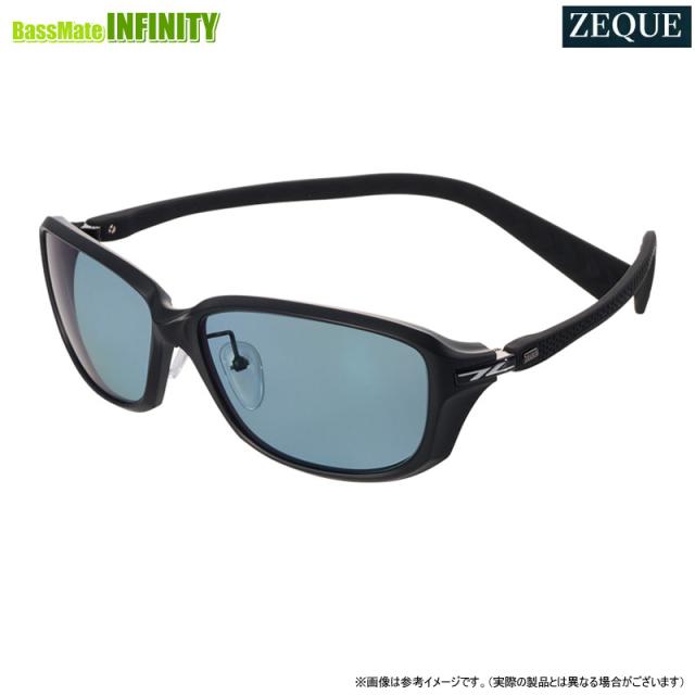 ●ゼクー Zeque　ティーダ X F-2301 マットブラック/ブラック(マスターブルー)
