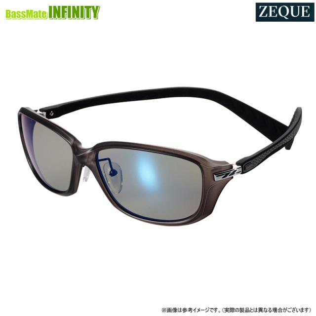 ●ゼクー Zeque　ティーダ X F-2302 スモーク/グレー(トゥルービュースポーツ/ブルーミラー)