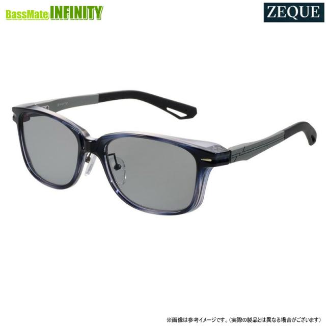 ●ゼクー Zeque　シェリー F-2287 ブルーデミ/グレー(トゥルービュー)