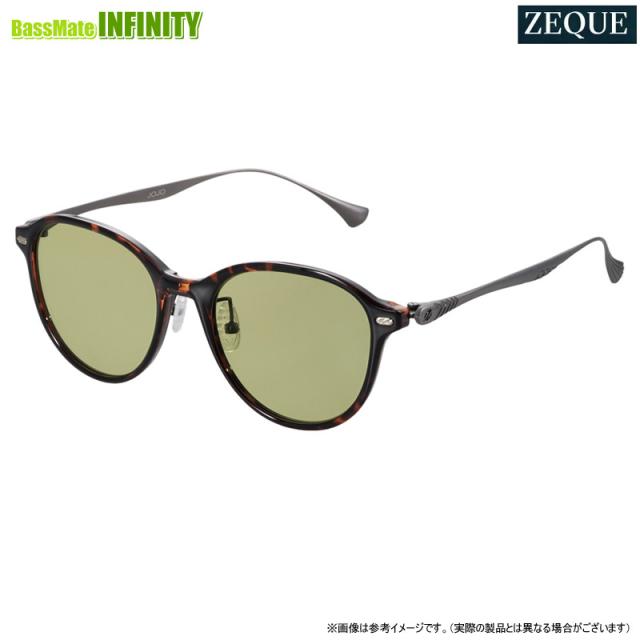 ●ゼクー Zeque　ジョジョ F-2325 ブラウンデミ/ガンメタル(イーズグリーン)