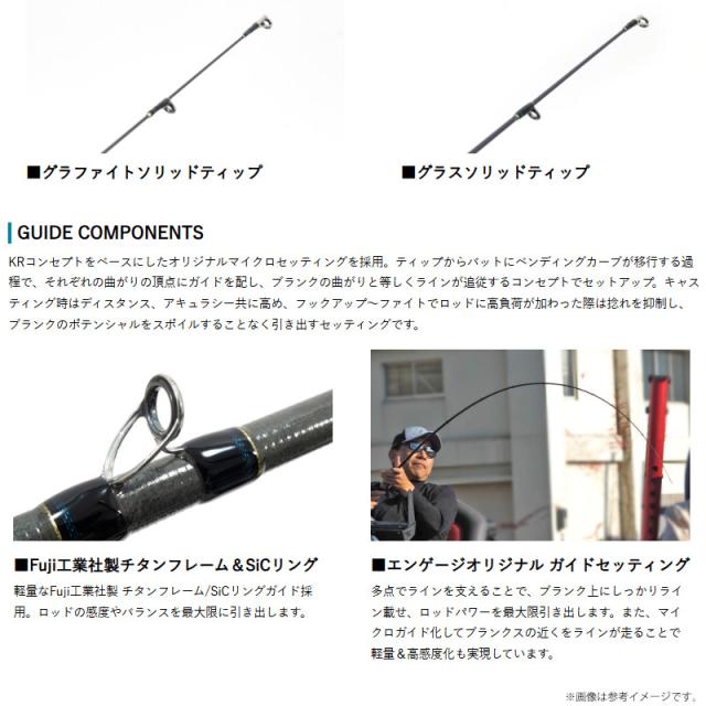 ●グラスルーツ　エンゲージ ナイヴス EKS66ML スラックコントロールカスタム (スピニングモデル)_3