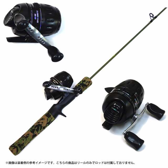 【ナイロン8lb(約65m)糸付き】【バス釣り（ベイト）入門セット】大橋漁具　TURING MONKEY グレート鱒レンジャー改 CT48 カスタム＋スポー