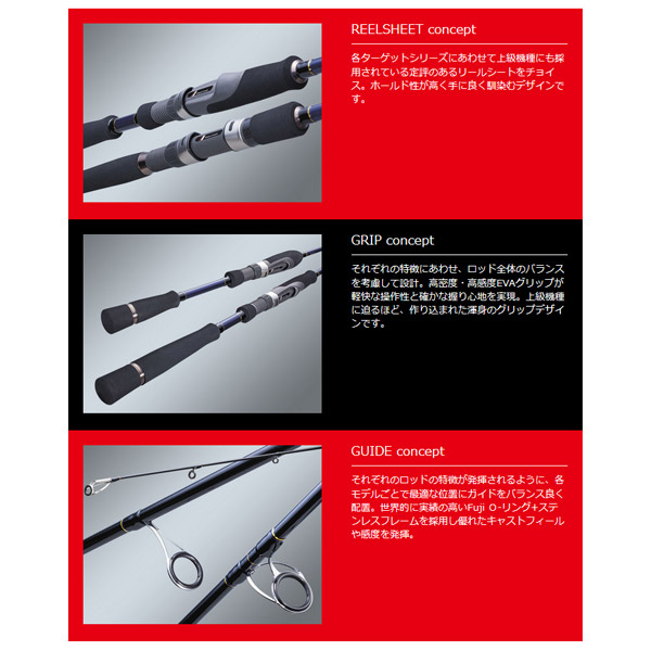 メジャークラフト竿リール他セット 生臭く