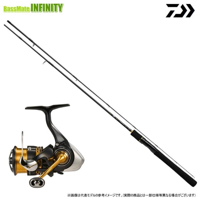 【アジング入門セット】●ダイワ　ルアーニスト 68L-S＋ダイワ　23 レガリス LT2000S-XH