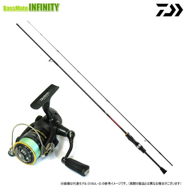 【送料無料】【PE0.4号(約100m)糸付き】【メバル入門セット】●ダイワ　アジメバル X 68L-T＋ダイワ　16 リーガル 2004Hの通販は