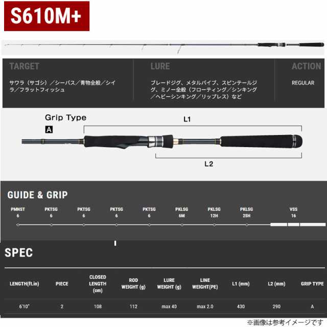 サワラ・青物 キャスティング入門セット】○テイルウォーク ボート