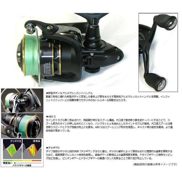 【送料無料】【PE0.8号(130m)糸付き】【ティップラン入門セット】●メジャークラフト　エギゾースト 5G EZ5TE-S682ML＋ダイワ　16 リーガル2506H-DH_2