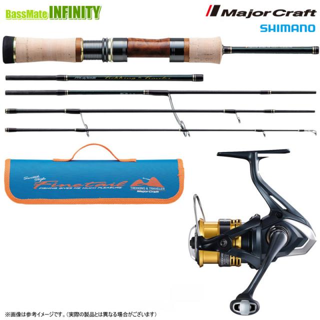 トラウト（渓流）入門セット】○メジャークラフト ファインテール 