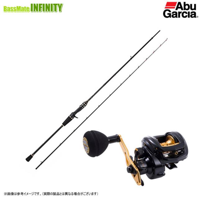 【ライト五目釣り入門セット】●アブガルシア　黒船 ライト五目 KLTC-73/195M 7:3 先調子 (ベイトモデル)＋アブガルシア Abu　黒船 KUROFUNE PH パワーハンドルの通販は 18,653円