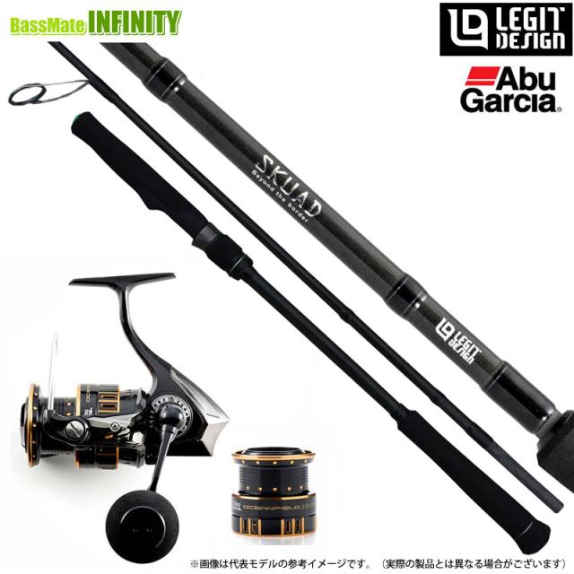 【サワラ・青物 キャスティング入門セット】●レジットデザイン スクアド SKS70MH+ サワラ ブレードジグスペシャル+アブガルシア オーシャンフィールド 3000H/3000SH フィッシング