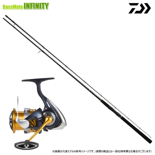 【シーバス(ショア)入門セット】●ダイワ　ルアーニスト 90ML＋ダイワ　24 レブロス LT3000-CXHの通販は