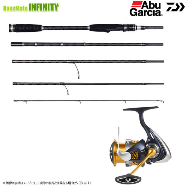【シーバス（ショア）入門セット】●アブガルシア Abu　クロスフィールド XSFS-856ML-MB＋ダイワ　24 レブロス LT3000-CXH