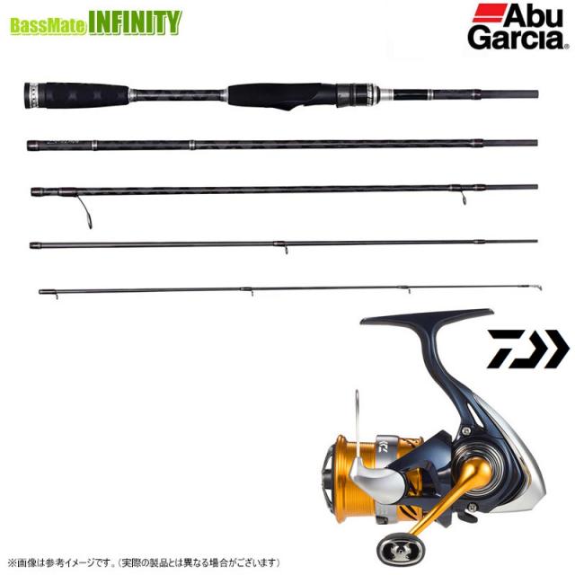 【アジング入門セット】●アブガルシア Abu　クロスフィールド XSFS-755L-MB＋ダイワ　24 レブロス LT2000S-XH 16,068円