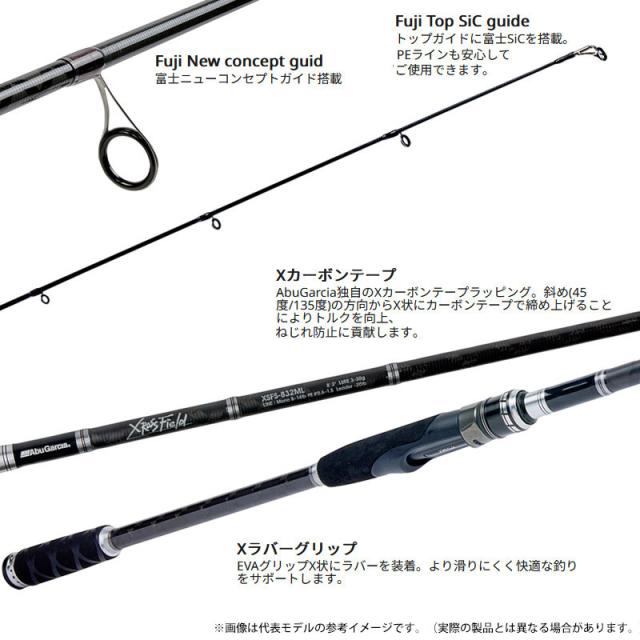【エギング入門セット】●アブガルシア Abu　クロスフィールド XSFS-856ML-MB＋ダイワ　24 レブロス LT2500S-DH_2