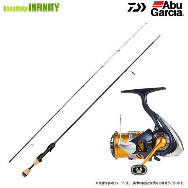 【ナイロン3lb(約80m)糸付き】【エリアトラウト(管理釣り場)入門セット】●アブガルシア Abu　マスビート4 MBES-602LS (スピニングモデル)＋ダイワ　24 レブロス LT1000S