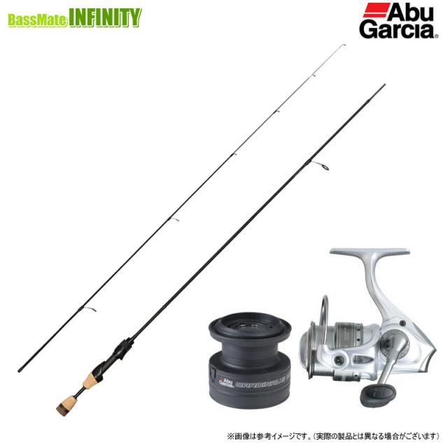 【エリアトラウト(管理釣り場)入門セット】●アブガルシア Abu　マスビート4 MBES-632ULS (スピニングモデル)＋アブガルシア Abu　カーディナル3 SX 2000S スペアスプール付