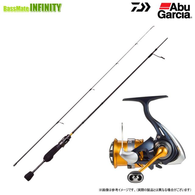 【アジング入門セット】●アブガルシア Abu　ソルティースタイル アジ SYAS-432ULS (スピニング)＋ダイワ　24 レブロス LT2000S