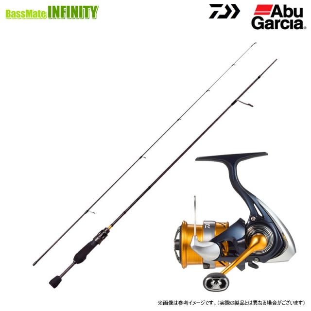 【アジング入門セット】●アブガルシア Abu　ソルティースタイル アジ SYAS-532ULS (スピニング)＋ダイワ　24 レブロス LT2000S