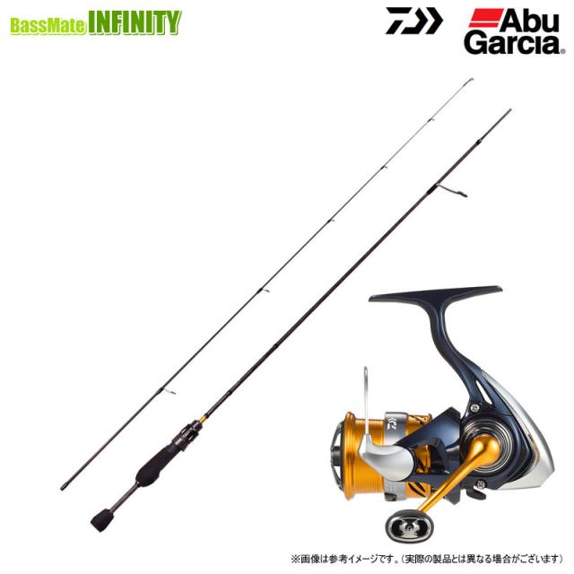 【アジング入門セット】●アブガルシア Abu　ソルティースタイル アジ SYAS-532ULS (スピニング)＋ダイワ　24 レブロス LT2000S-XH