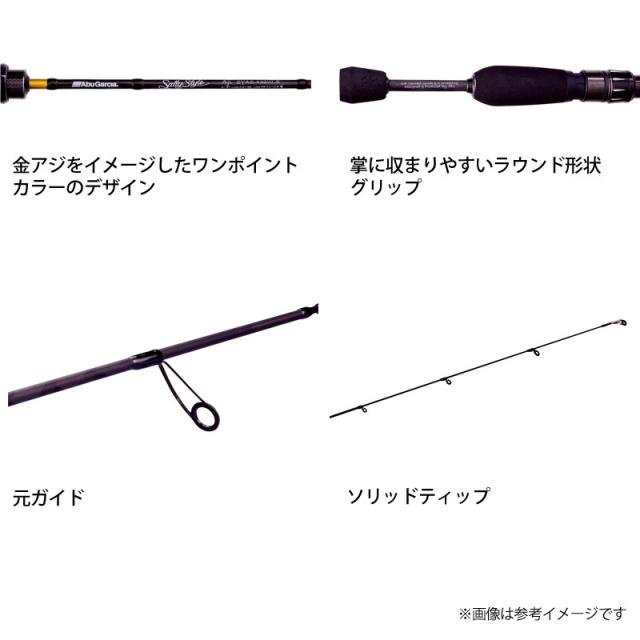 【アジング入門セット】●アブガルシア Abu　ソルティースタイル アジ SYAS-532ULS (スピニング)＋ダイワ　24 レブロス LT2000S-XH_2