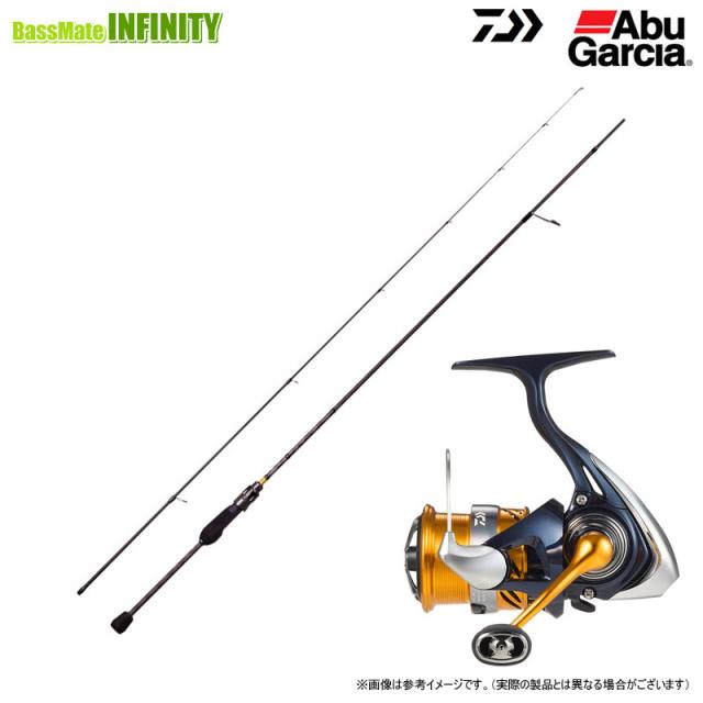 【アジング入門セット】●アブガルシア Abu　ソルティースタイル アジ SYAS-6102LS (スピニング)＋ダイワ　24 レブロス LT2000S-XH