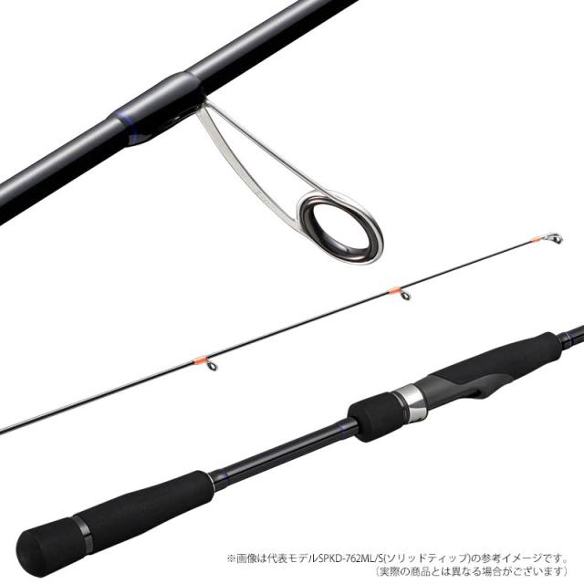 【チニング入門セット】●メジャークラフト　ソルパラ 黒鯛 SPKD-782ML＋ダイワ　24 レブロス LT2500S-XH_1