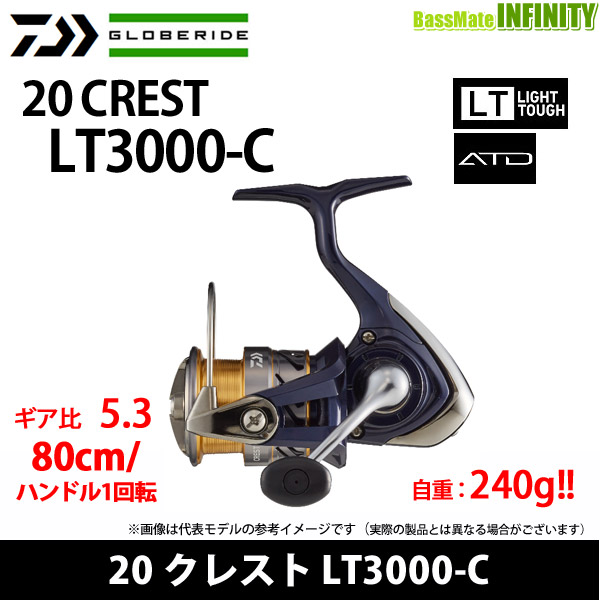 ●ダイワ　20 クレスト LT3000-C の通販は