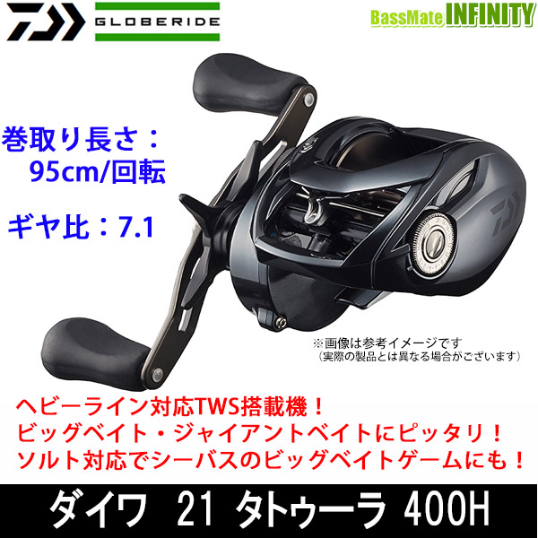 ●ダイワ　21 タトゥーラ TW 400H (右ハンドル)